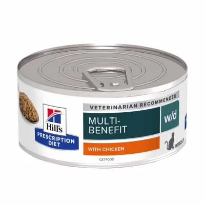 Hill's Prescription Diet Hill's Diet Cat w/d Minced can 156g