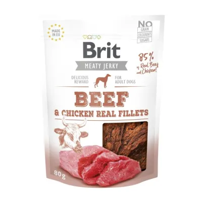 Brit Care Jerky naudanlihafile (80 g), kuva 1 / 1