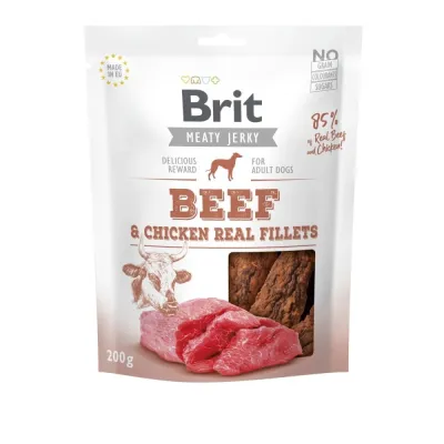 Brit Care Jerky naudanlihafile (200 g), kuva 1 / 1