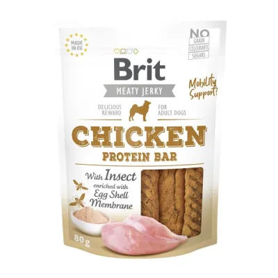 Brit Care Jerky Protein Bar kana ja hyönteiset, kuva 1 / 1