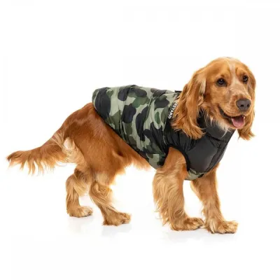 Koirantakki FuzzYard Harlem Puffer, camo (7), kuva 1 / 1