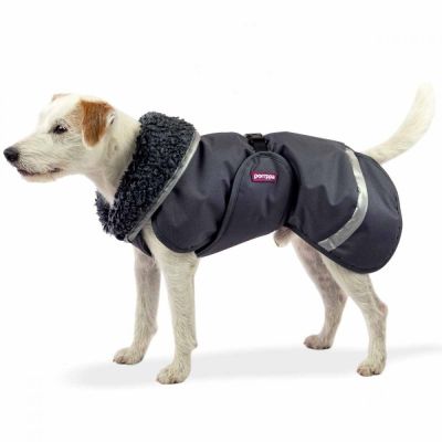 ToppaPomppa-koiran takki Grafiitti (70 cm)