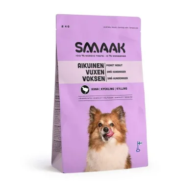 SMAAK kana pienelle aikuiselle koiralle (2 kg), kuva 1 / 1