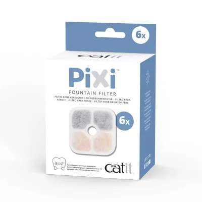 Vaihtosuodatin Catit Pixi vesiautomaattiin (6-pack), kuva 1 / 1