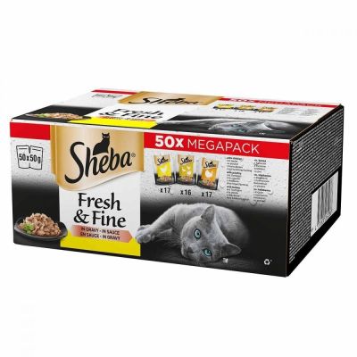 Sheba Fresh&Fine siipikarja 50x50g