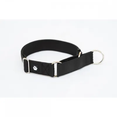 Salmiakkitassu Puolikuristava panta säädöllä 40 mm, musta (35-60cm), kuva 1 / 1