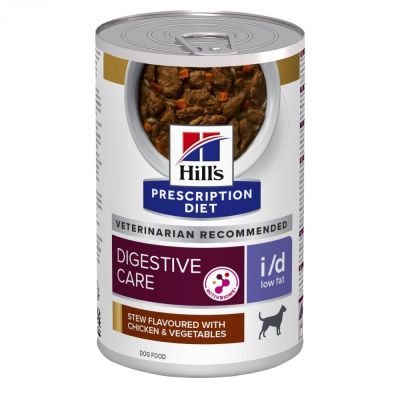 Hill's Prescription Diet Hill's i/d Low Fat Stew for Dogs Chicken&Vegetables 354 g
