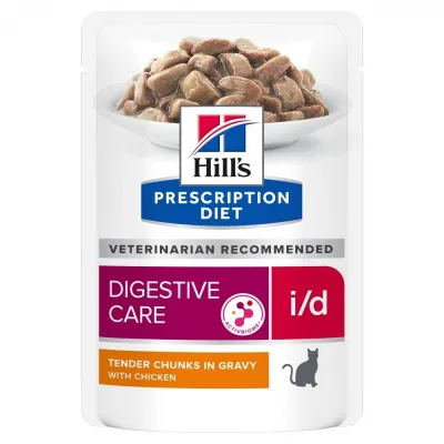 Hill's Prescription Diet Hill's i/d Cat Chicken gravy 12x85g, kuva 1 / 1