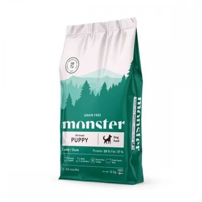 Monster Pet Food Monster Puppy Grain Free Lammas & Ankka (12 kg), kuva 1 / 1