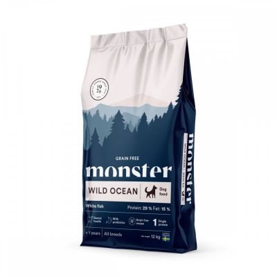 Monster Pet Food Monster Adult Grain Free Wild Ocean (12 kg)