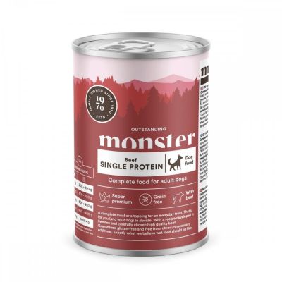 Monster Pet Food Monster Dog Adult Single Nauta 400g