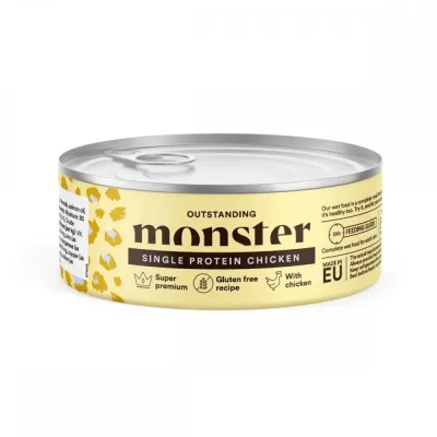 Monster Pet Food Monster Cat Adult Single Protein Kana 100g, kuva 1 / 1