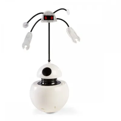 Kissan aktivointilelu Little&Bigger GizmoCat Spinny Robot laserilla ja äänellä, kuva 1 / 1