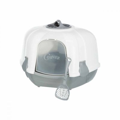 Kulmavessa Trixie Maro, harmaa/valkoinen