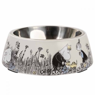 Moomin for Pets by Muurla Melamiinikuppi Moomin for Pets (L Harmaa)