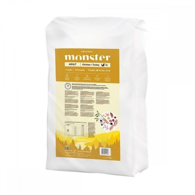Monster Pet Food Monster Adult Kana & Kalkkuna (17 kg)