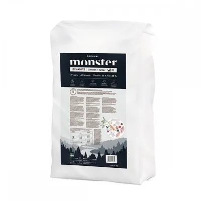 Monster Pet Food Monster Dynamite Kana & Kalkkuna (17 kg), kuva 1 / 1
