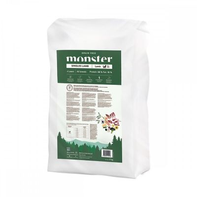 Monster Pet Food Monster Grain Free Singles Lammas (17 kg)