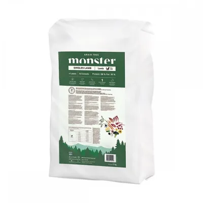 Monster Pet Food Monster Grain Free Singles Lammas (17 kg), kuva 1 / 1