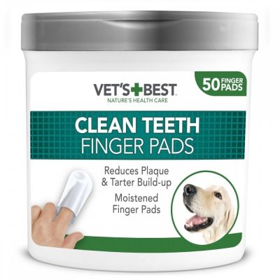 Vet's Best Clean hampaidenpuhdistuslaput 50 kpl