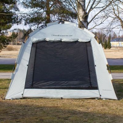 Näyttelyteltta PetEasy, L harmaa