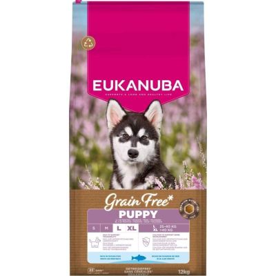 Eukanuba Grain Free Puppy & Junior Large & Extra Large Breed Ocean Fish (12 kg)
