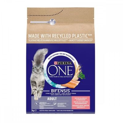 Purina ONE Cat Adult lohi (3 kg)