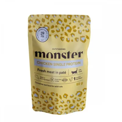Monster Pet Food Monster Cat Adult kana 85 g, kuva 1 / 1