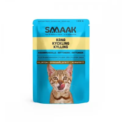 SMAAK kissanpennun märkäruoka 100 g, kuva 1 / 1