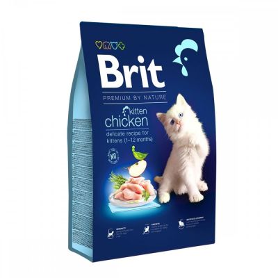 Brit Premium by Nature Cat kitten kana (8 kg)