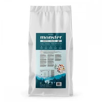 Monster Pet Food Monster Sensitive Kala (17 kg), kuva 1 / 1