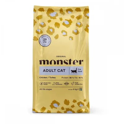 Monster Pet Food Monster Cat Kana & Kalkkuna (6 kg), kuva 1 / 1