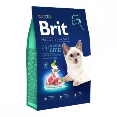 Brit Premium by Nature Cat sensitive lammas (8 kg)
