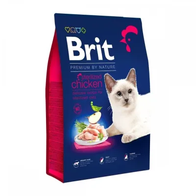 Brit Premium by Nature Cat sterilized kana (8 kg), kuva 1 / 1