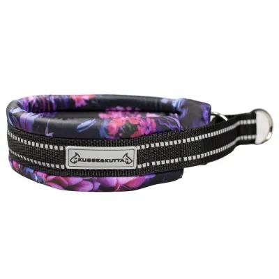 Kusse&Kutta extraleveä lycra-panta, violetit kukat (10), kuva 1 / 1