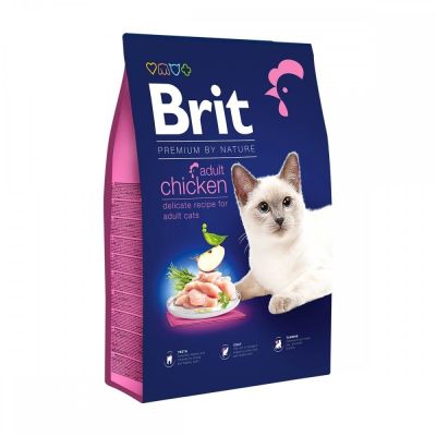 Brit Premium by Nature Cat adult kana (8 kg)