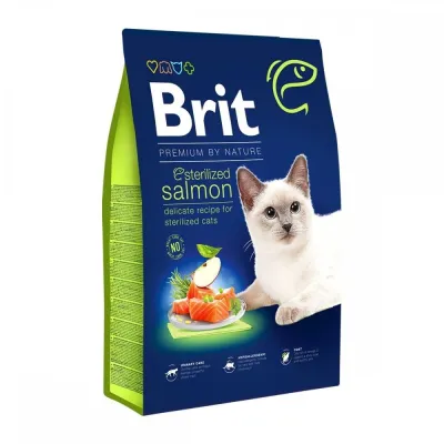Brit Premium by Nature Cat sterilized lohi (8 kg), kuva 1 / 1