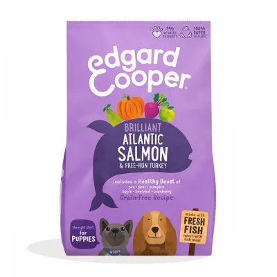 Edgard&Cooper Puppy Salmon&Turkey (7 kg), kuva 1 / 1