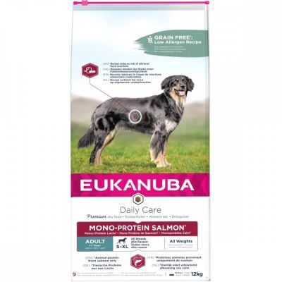 Eukanuba Daily Care Adult Mono Protein Salmon (12 kg)