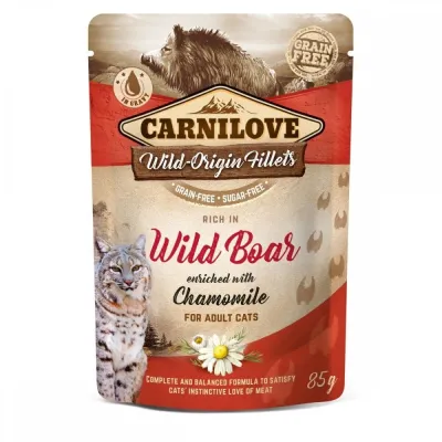 Carnilove Cat Villisika & Kamomilla 85 g, kuva 1 / 1