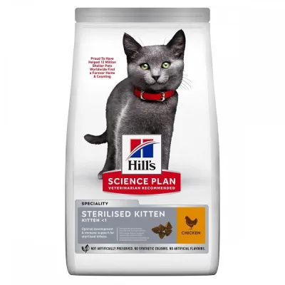 Hill's Science Plan Kitten Sterilised Chicken (7 kg), kuva 1 / 1