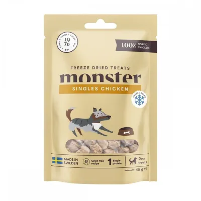 Monster Pet Food Monster pakastekuivattu kana (45 g), kuva 1 / 1