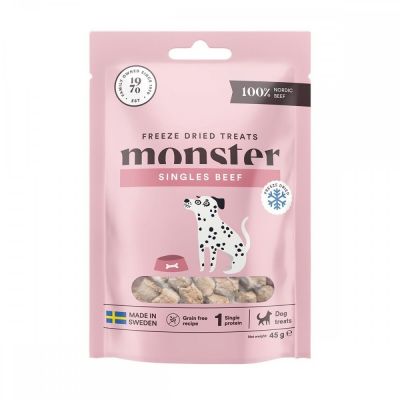 Monster Pet Food Monster pakastekuivattu nauta (45 g)