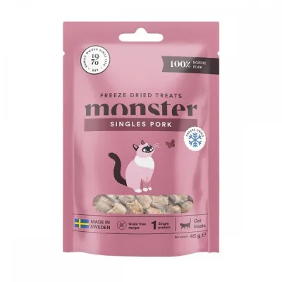 Monster Pet Food Monster Cat Treats Freeze dried, possu, kuva 1 / 1