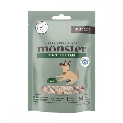 Monster Pet Food Monster pakastekuivattu lammas (45 g), kuva 1 / 1