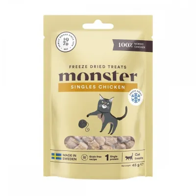 Monster Pet Food Monster Cat Treats Freeze dried, kana, kuva 1 / 1