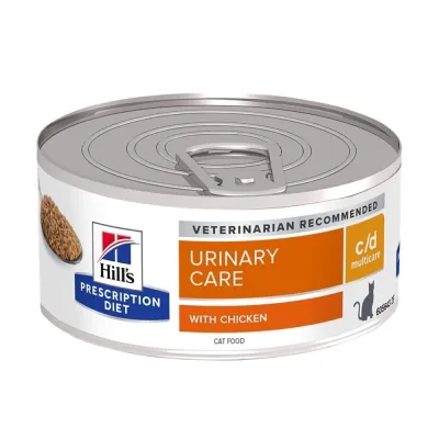 Hill's Prescription Diet Feline c/d Multicare Minced Chicken 156 g, kuva 1 / 1