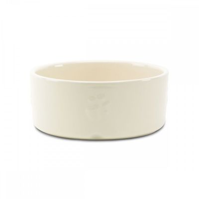 Keraaminen koirankuppi Scruffs Icon, valkoinen (19 cm)