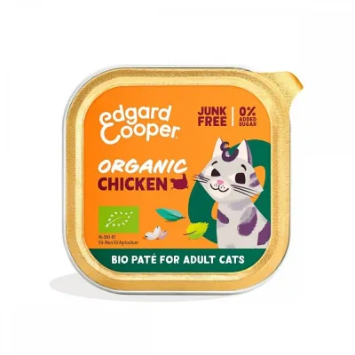 Edgard&Cooper Cat Adult luomukanamureke 85 g, kuva 1 / 1