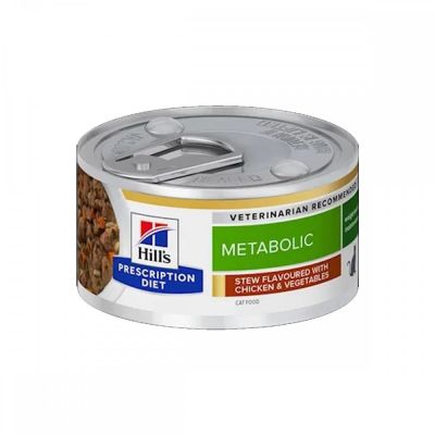 Hill's Prescription Diet Hill's Diet Cat Metabolic Stew Chicken&Vegetables 82g